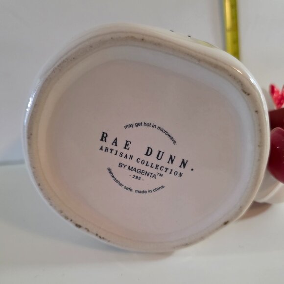 Rae Dunn Double Sided "Ho Ho Ho" - "North Pole" Christmas Mug with Spoon 20 oz - Picture 3 of 4